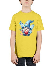 gnome with butterfly 28# - gnome - Youth Tee Unisex