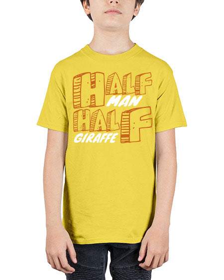half man half giraffe - giraffee - Youth Tee Unisex