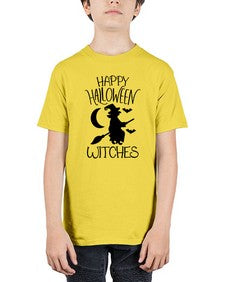 happy halloween witches 35# - witch - Youth Tee Unisex