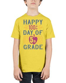 happy th day of fifth grade 250# - fifth grade - Youth Tee Unisex