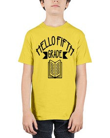 hello fifth grade 263# - fifth grade - Youth Tee Unisex