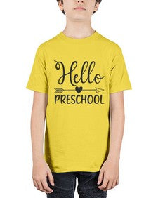 hello preschool 314# - prek headstart - Youth Tee Unisex