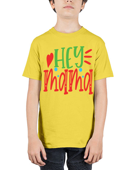 hey mama Style 16# - autism - Youth Tee Unisex