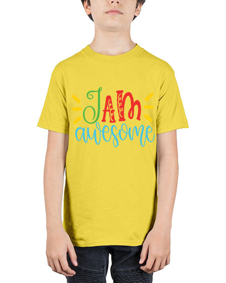 i am awesome Style 18# - autism - Youth Tee Unisex