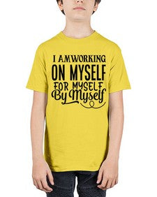 i am working make today ridiculously amazing Style 98# - motivation - Youth Tee Unisex
