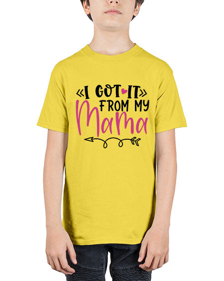 i got it from my mama Style 95# - baby - Youth Tee Unisex