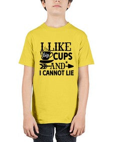 i like big cups and i cannot lie 1122# - tea - Youth Tee Unisex