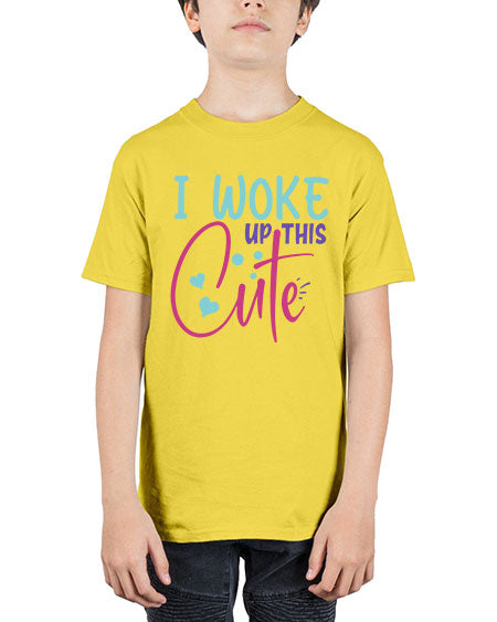 i woke up this cute Style 114# - baby - Youth Tee Unisex