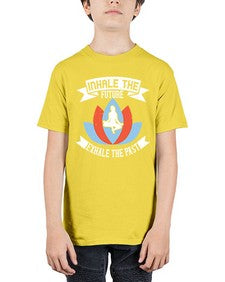 inhale the future exhale the past  336# - yoga - Youth Tee Unisex