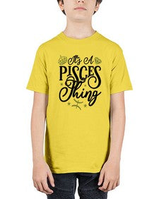 its a pisces thing 270# - pisces - Youth Tee Unisex