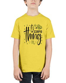 its a scorpio thing 262# - scorpio - Youth Tee Unisex