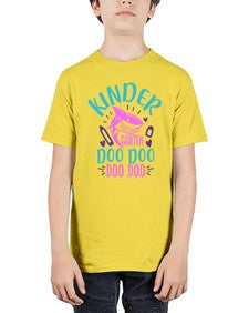kinder garten doo doo 406# - prek headstart - Youth Tee Unisex