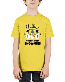 kindergarten snowmies 434# - kindergarten - Youth Tee Unisex