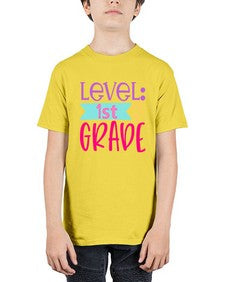 level first grade 461# - first grade - Youth Tee Unisex
