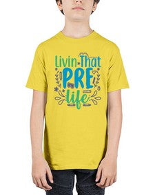 livin that pre life 499# - prek headstart - Youth Tee Unisex