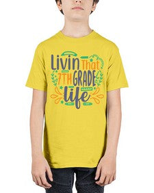 livin that seventh garde life 502# - seventh grade - Youth Tee Unisex