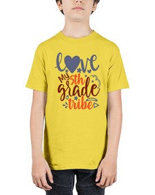 love my fifth grade tribe 518# - fifth grade - Youth Tee Unisex