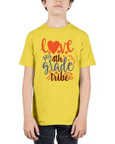 love my fourth grade tribe 520# - fourth grade - Youth Tee Unisex