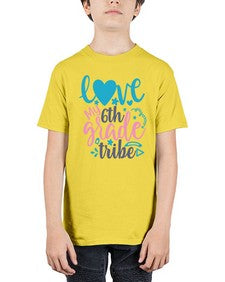 love my sixth grade tribe 523# - sixth grade - Youth Tee Unisex