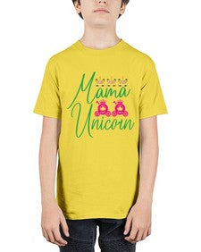 mama unicorn 288# - unicorn - Youth Tee Unisex