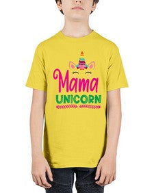 mama unicorn 291# - unicorn - Youth Tee Unisex