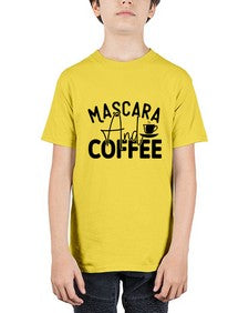 mascare and coffee 1373# - tea - Youth Tee Unisex