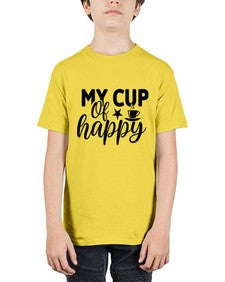 my cup of happy 1420# - tea - Youth Tee Unisex