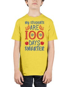 my students are days smarter 543# - one hundred days - Youth Tee Unisex