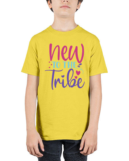 new to the tribe Style 163# - baby - Youth Tee Unisex