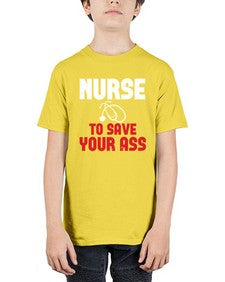 nurse to save your ass Style 1204# - nurse - Youth Tee Unisex