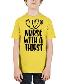 nurse with a thrist1224# - nurse - Youth Tee Unisex