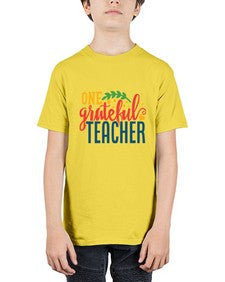 one grateful teacher Style 321# - teacher - Youth Tee Unisex