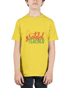 one grateful teacher Style 322# - teacher - Youth Tee Unisex