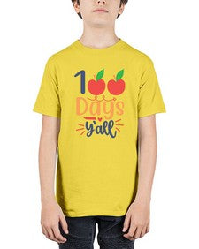 one hundred days yall 589# - one hundred days - Youth Tee Unisex