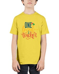 one loved teacher Style 323# - teacher - Youth Tee Unisex