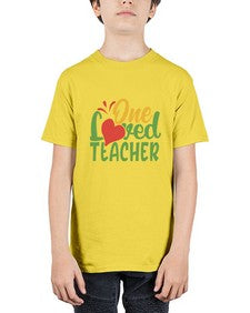 one loved teacher Style 324# - teacher - Youth Tee Unisex