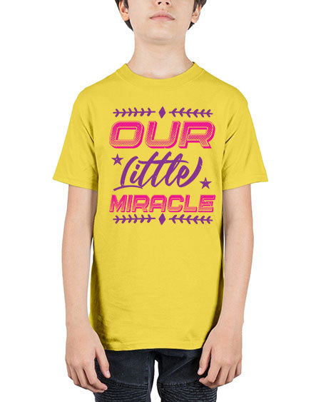 our little miracle Style 182# - baby shower - Youth Tee Unisex