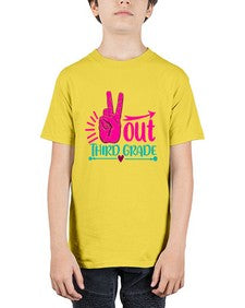 out third grade 614# - third grade - Youth Tee Unisex