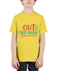 peace out first grade 623# - first grade - Youth Tee Unisex