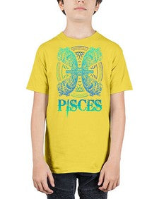 pisces Zodiac 381# - pisces - Youth Tee Unisex