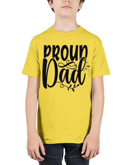 proud dad Style 37# - autism - Youth Tee Unisex