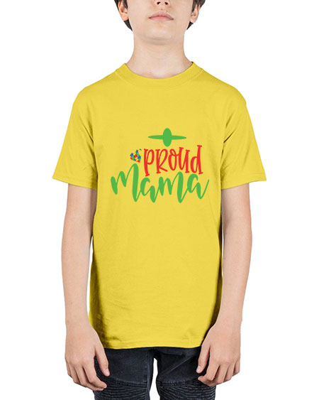 proud mama Style 38# - autism - Youth Tee Unisex