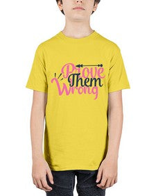 prove them wrong Style 78# - motivation - Youth Tee Unisex