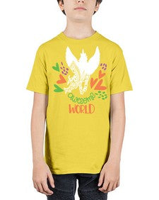 quotes of unicorns awesome world awesome world 346# - unicorn - Youth Tee Unisex