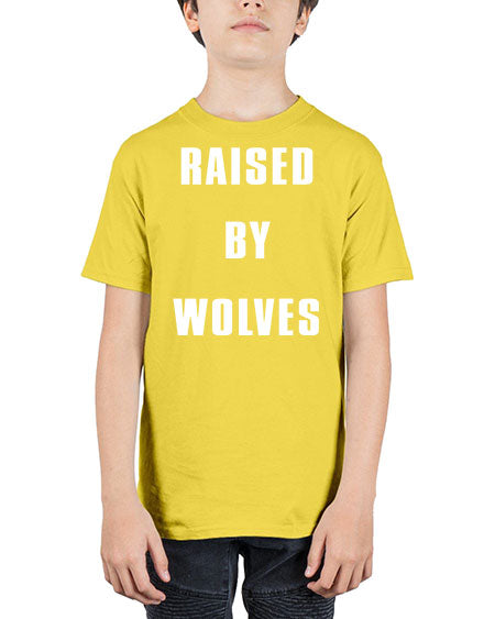 raised by wolves - wolf - Youth Tee Unisex