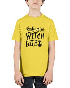 resting witch face 24# - witch - Youth Tee Unisex