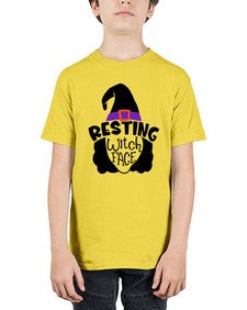 resting witch face 27# - witch - Youth Tee Unisex