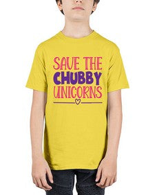 save the chubby unicorns 380# - unicorn - Youth Tee Unisex