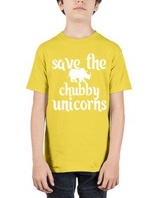 save the chubby unicorns 382# - unicorn - Youth Tee Unisex