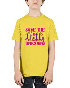 save the chubby unicorns 383# - unicorn - Youth Tee Unisex